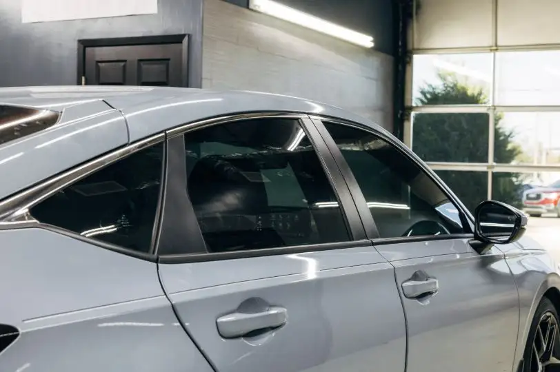 Vehicle Window Tinting Process Step 3